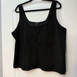 Banana Republic Black Crop Tank Top